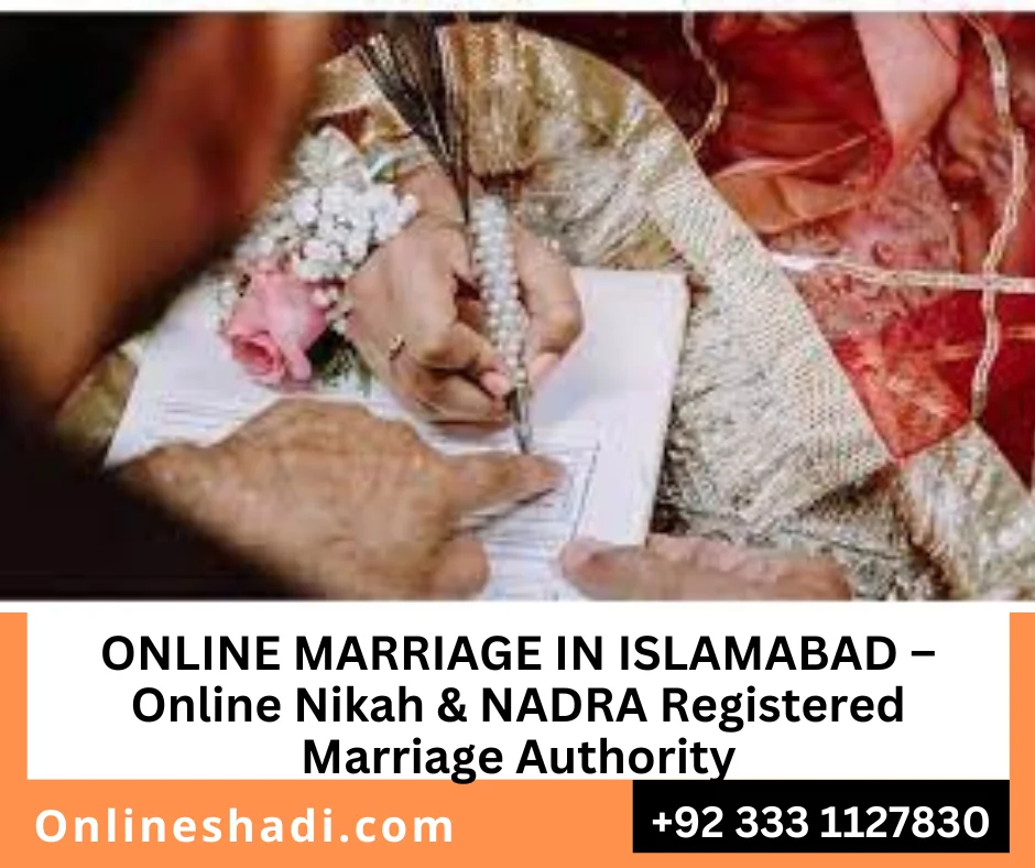 online marriage in Islamabad